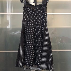 Polka dot dress. Cute 50s style pin up girl dress.